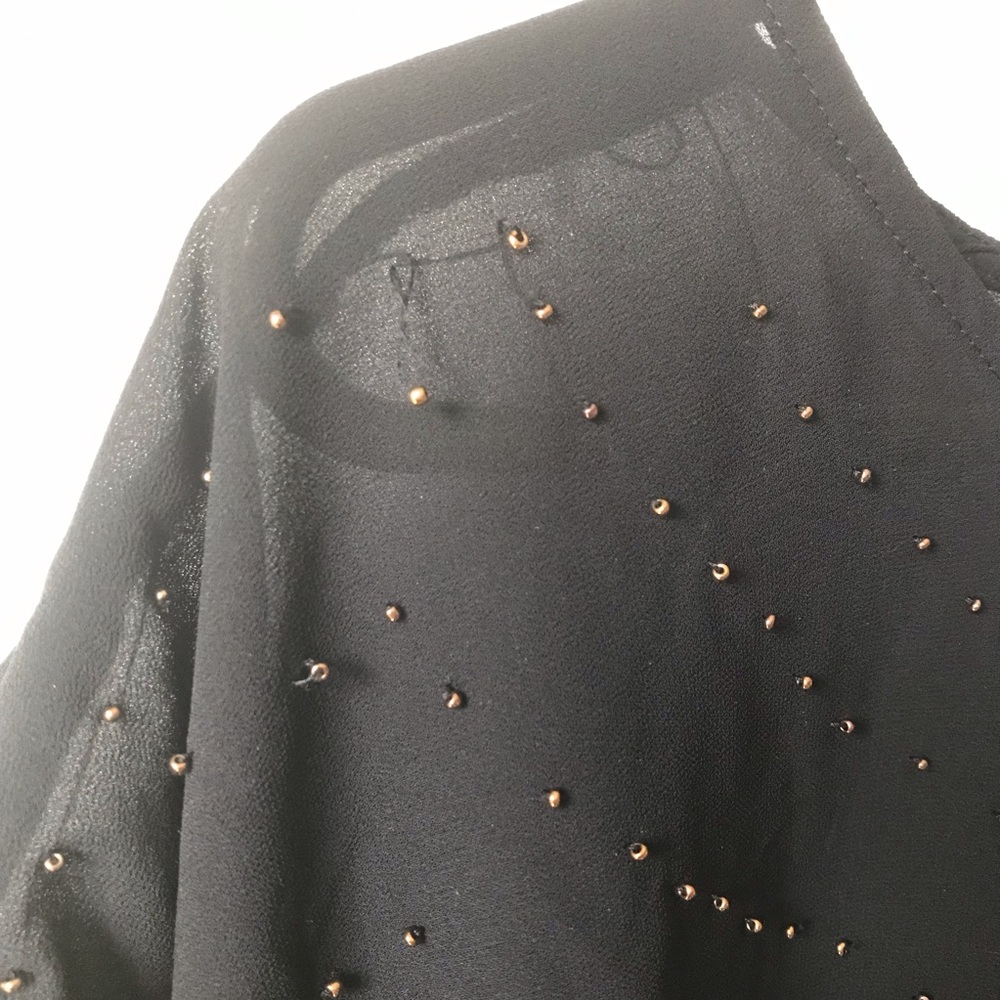 Vintage Verty Beaded Blouse View 3
